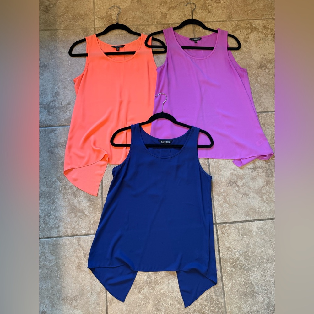 Express Split Back Tanks Bundle